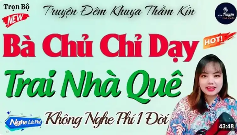 Bà Chủ Chỉ Dạy Trai Nhà Quê